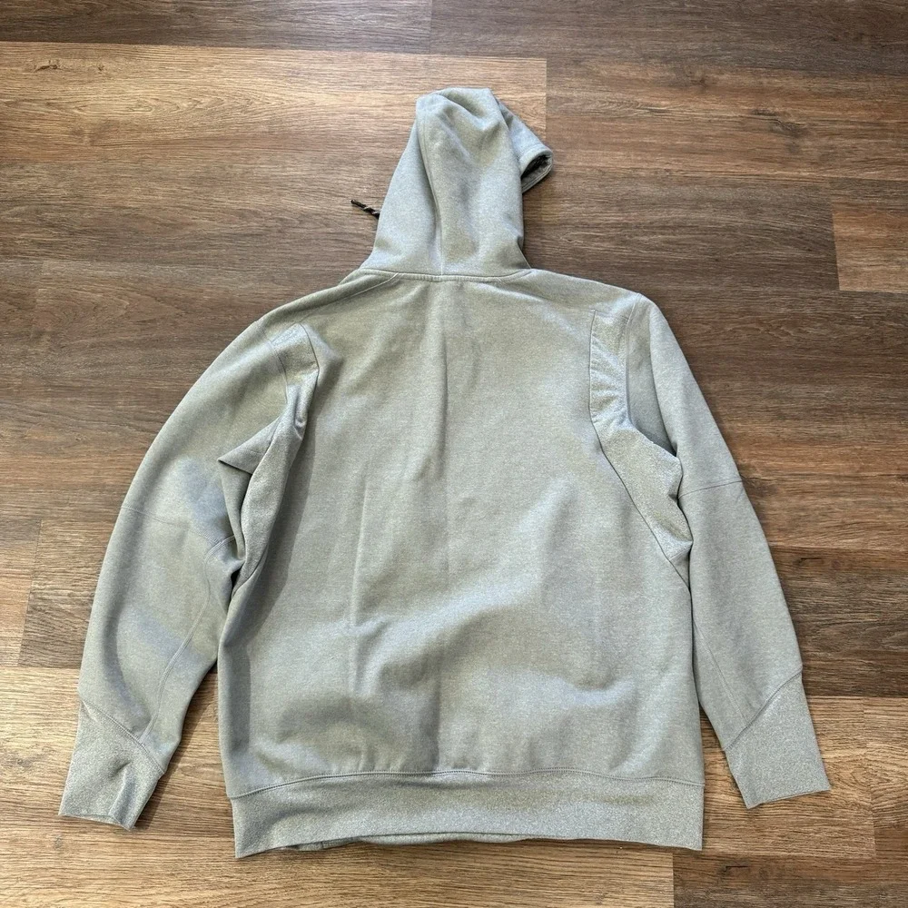 Nike Dri Fit Gray Pullover Hoodie Men's Sz L Therma Fit‎ Athlete